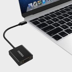 Choetech HUB-V01 adaptér USB-C / VGA M/F, čierny