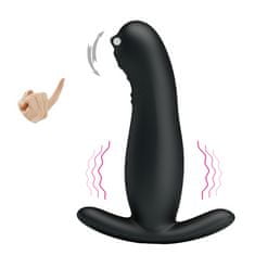 PRETTY LOVE Eudora Vibrating Prostate Massager 7 Function Black