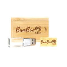 Bamboo Bambusové USB 64GB s krabičkou