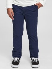 Gap Detské nohavice uniform straight chinos 14