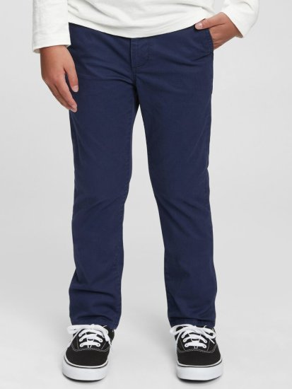 Gap Detské nohavice uniform straight chinos