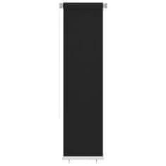 Vidaxl Vonkajšia zatemňovacia roleta 60x230 cm čierna HDPE