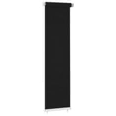 Vidaxl Vonkajšia zatemňovacia roleta 60x230 cm čierna HDPE