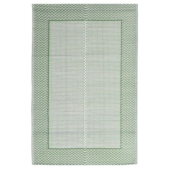 Vidaxl Vonkajší koberec zelený 160x230 cm PP