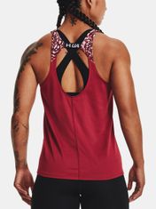 Under Armour Tielko UA Fly By Printed Tank-PNK XS