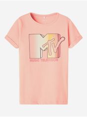 Name it Ružové dievčenské tričko name it MTV 122-128