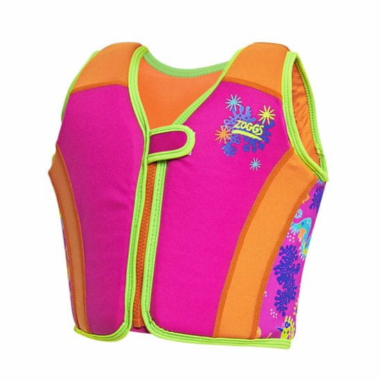 Zoggs Detská plavecká vesta SEA UNICORN SWIMSURE JACKET PINK