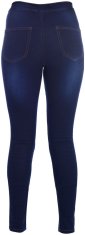 Oxford nohavice jeans SUPER JEGGINGS TW190 Long dámske indigo 14