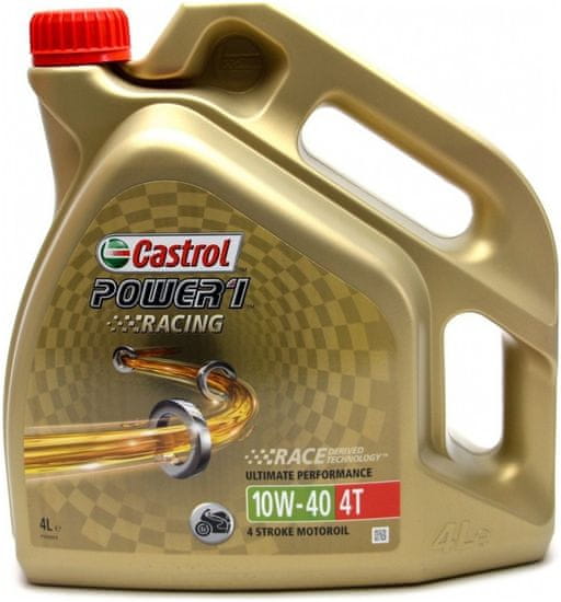 CASTROL motorový olej POWER1 Racing 4T 10W40 4L