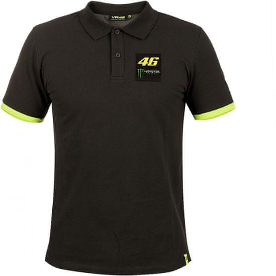 VR46 polo tričko DUAL dark grey