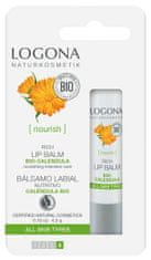 LOGONA Balzam na pery BIO nechtík - 4,5g