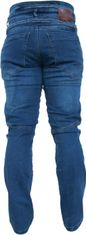 SNAP INDUSTRIES nohavice jeans ANDREW Long černo-modré 42