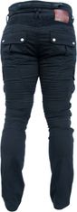 SNAP INDUSTRIES nohavice jeans CARGO Long čierne 42