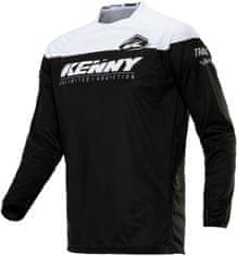 Kenny dres TRACK RAW 20 detský černo-biely 2XS