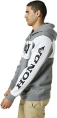 FOX mikina HONDA FLEECE Zip heather graphite 2XL