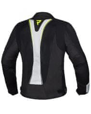 Rebelhorn bunda na Motorku Hiflow IV Lady Black/Silver/Flo Yellow 3XL