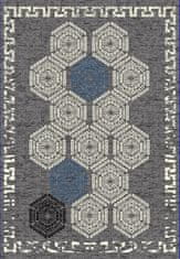 Chemex Moderný koberec FH13B GRAY ATENA EYM 0,80x1,50