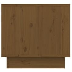 Petromila vidaXL Nočné stolíky 2 ks medovo-hnedé 35x34x32 cm borovicové drevo