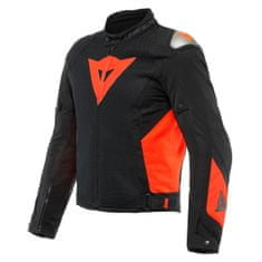 Dainese ENERGYCA AIR TEX pánska letná športová bunda black/fluo-red-veľkosť 52