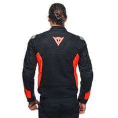 Dainese ENERGYCA AIR TEX pánska letná športová bunda black/fluo-red-veľkosť 52