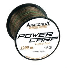 Anaconda vlasec Power Carp Camou Line 0,38 mm 1200 m