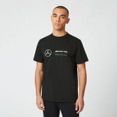 Mercedes-Benz tričko AMG Petronas F1 černo-bielo-tyrkysovo-šedé S