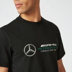 Mercedes-Benz tričko AMG Petronas F1 černo-bielo-tyrkysovo-šedé S