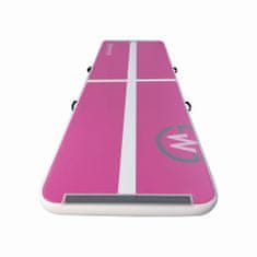 Master Airtrack nafukovacia žinenka 300 x 100 x 10 cm - ružová - biela