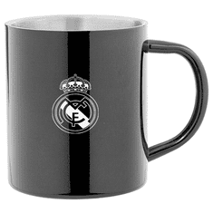 ISSI Nerezový hrnček, čierna/sivá - Real Madrid
