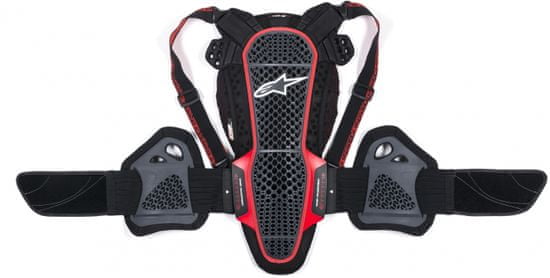 Alpinestars chránič chrbtice NUCLEON KR-3 smoke černo-červené