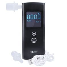 Solight alkohol tester, 0,0 - 3,0‰ BAC, přesnosť 0,1‰, 1T04A