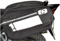 Oxford bočné tašky na motocykel F1 čierne objem 55 l pár