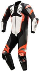 Alpinestars kombinéza ATEM V4 1-dielna černo-bielo-červeno-šedá 50