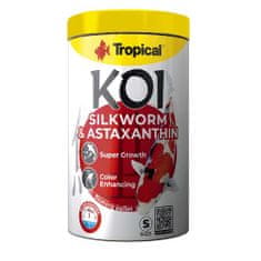 TROPICAL KOI SILKWORM&ASTAXANTHIN PELLET SIZE S 1l/320g plávajúce krmivo pre jazierkové ryby