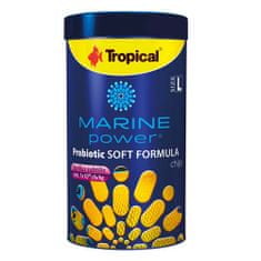 TROPICAL Marine Power Probiotic Soft Formula Size L - 250ml/130g krmivo vo forme potopených granúl s probiotikom Bacillus subtilis pre všežravé morské ryby