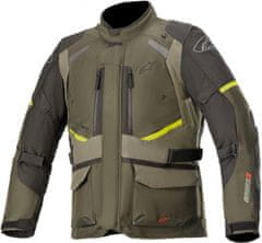 Alpinestars bunda ANDES V3 DRYSTAR forest/military žlto-zeleno-šedo-hnedá 2XL