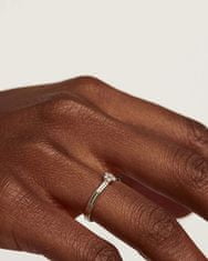 PDPAOLA Pôvabný strieborný prsteň so zirkónmi NOVA Silver AN02-615 (Obvod 56 mm)