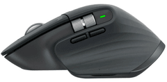 Logitech MX Master 3S, tichá, bezdrátová, grafitová (910-006559)