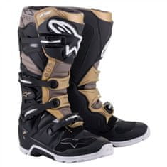 Alpinestars topánky TECH 7 Enduro Drystar černo-bielo-hnedé 47/12