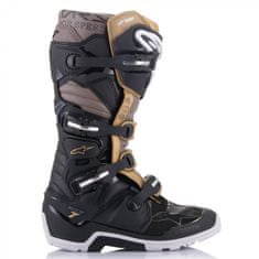 Alpinestars topánky TECH 7 Enduro Drystar černo-bielo-hnedé 47/12