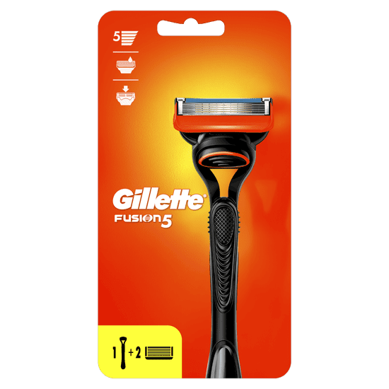 Gillette Fusion Manual strojček + 2 hlavice