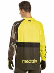 MEATFLY cyklo dres RAMPAGE žlto-hnedý 2XL