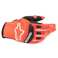 Alpinestars rukavice TECHSTAR 2022 černo-oranžovo-biele XL