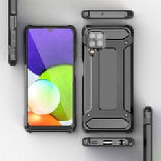 MG Hybrid Armor plastový kryt na Samsung Galaxy A22 4G, čierny