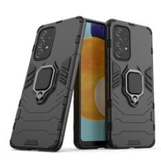 MG Ring Armor plastový kryt na Samsung Galaxy A53 5G, čierny