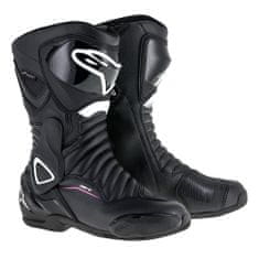 Alpinestars topánky STELLA SMX-6 DRYSTAR v2 dámske černo-bielo-ružové 41