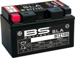 BS-BATTERY továrni aktivovaná motocyklová batéria BTZ10S (YTZ10S)