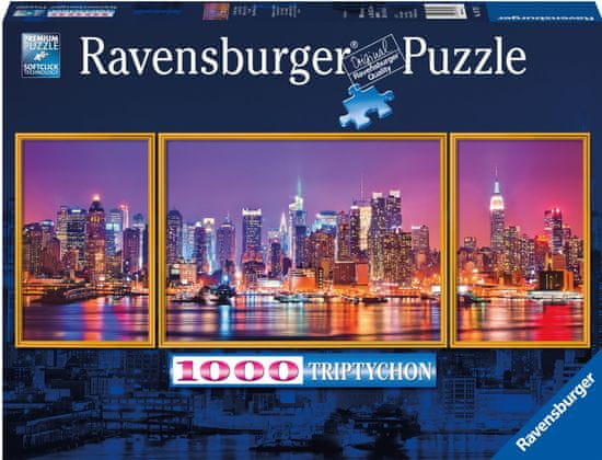 Ravensburger New York 1000 dielikov Panorama Triptychon