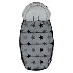 Dooky footmuff veľ. L GREY STARS DeLuxe