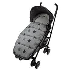 Dooky footmuff veľ. L GREY STARS DeLuxe